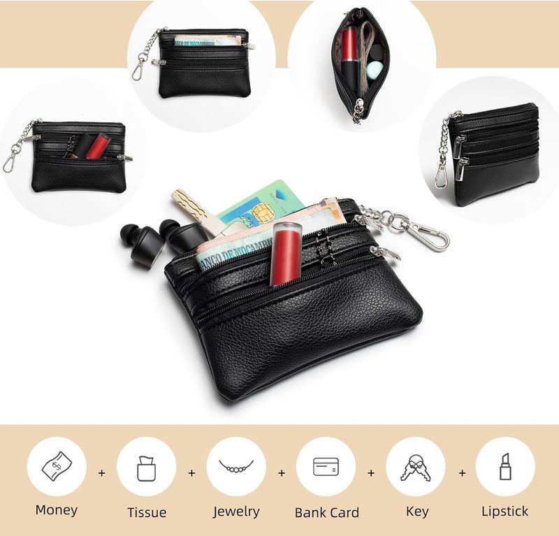 CUEDM Cell Phone Lanyard Crossbody,Adjustable Cell Phone Strap with Wristlet,Clip and Go Strap for Phone with Wallet - Image 5